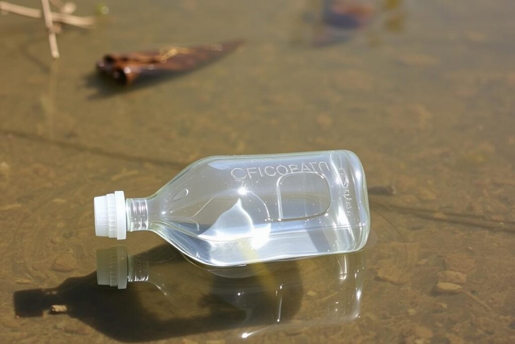 DIY fish trap made from plastic bottles