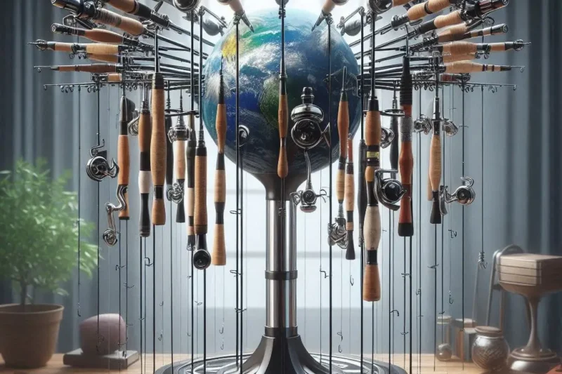 360° Rotating Rod Rack: The Spinning Masterpiece of Fishing Accessories